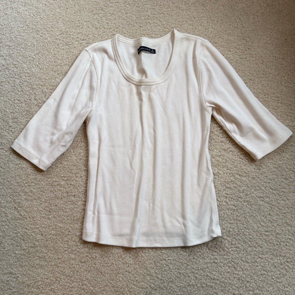 EUC Abercrombie ribbed top